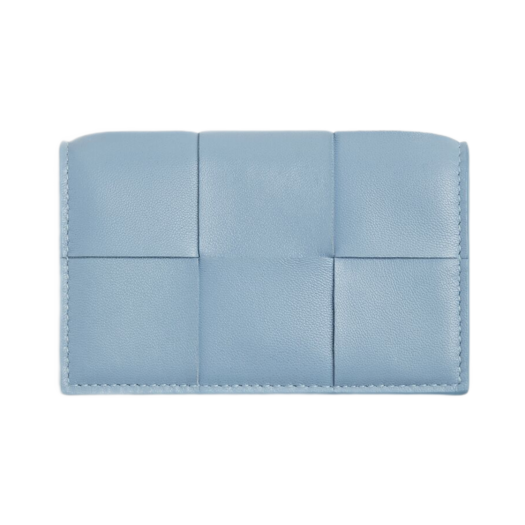 Bottega Veneta Cassette Business Card Case Ice