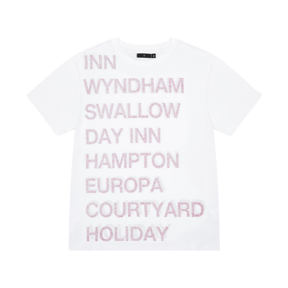 [KREAM 단독] 사파리스팟 하이웨이 인 티셔츠 화이트 레드([KREAM 단독] Safarispot Highway Inn T-Shirt White Red)