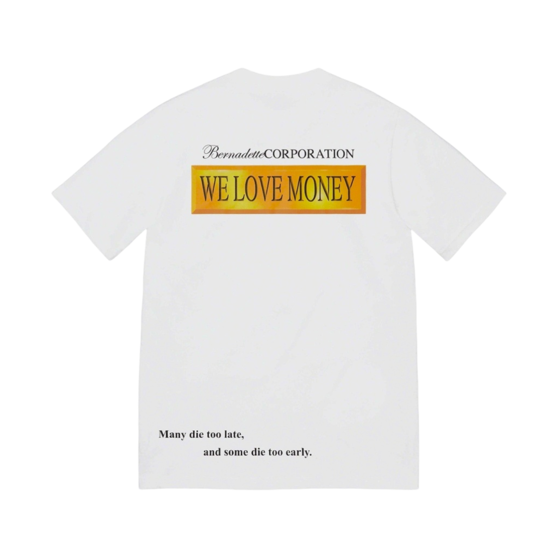 슈프림 x 베르나데트 코퍼레이션 머니 티셔츠 화이트 - 23SS(Supreme x Bernadette Corporation Money T-Shirt White - 23SS) - 2