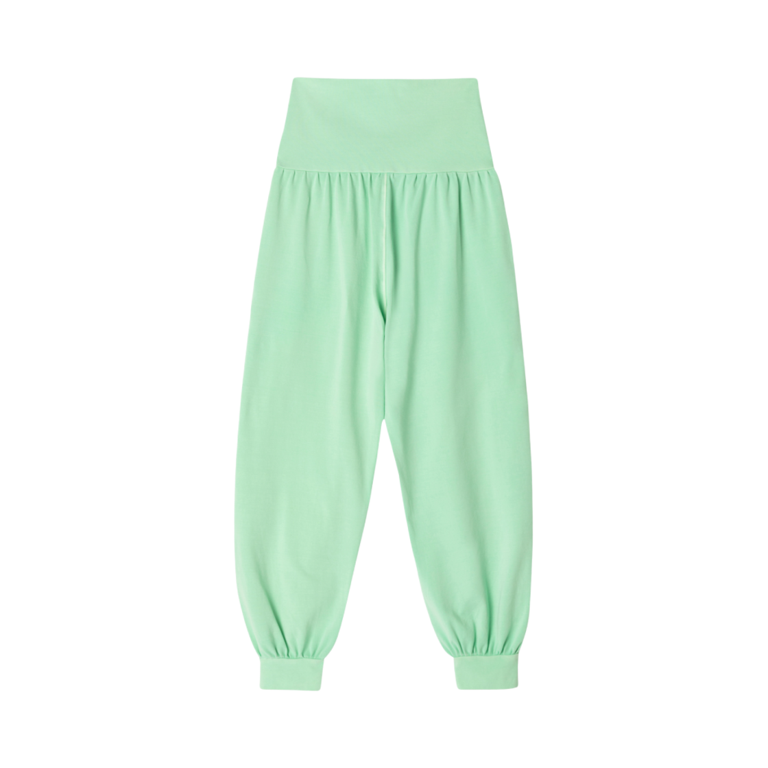 (W) 부디 무드라 포춘 팬츠 가먼트 다이드 그린((W) Budhi Mudra Fortune Pants Garment Dyed Green) - 2