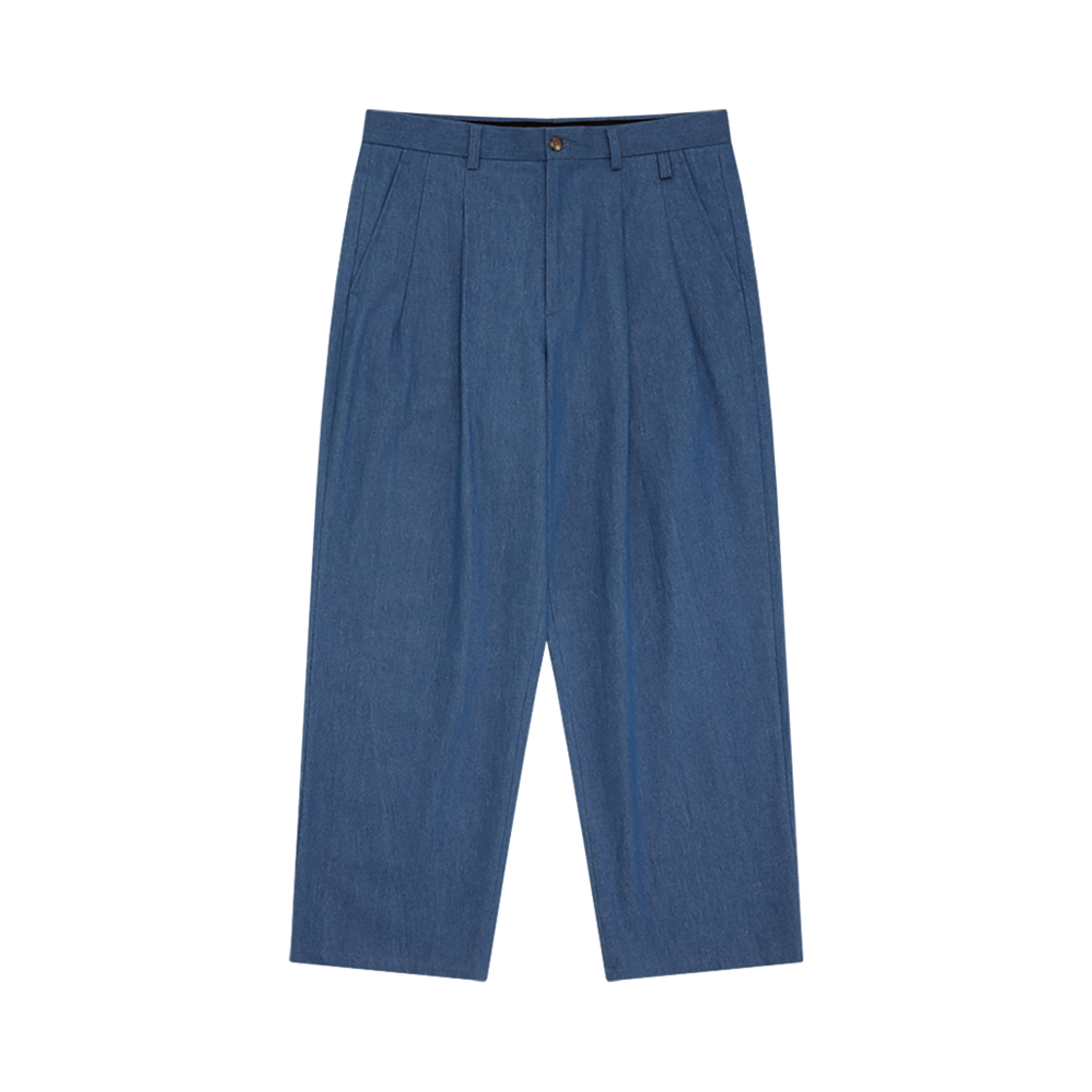 SS24PTS083LB Hongwoosung Tapered Fit Trousers Light Blue