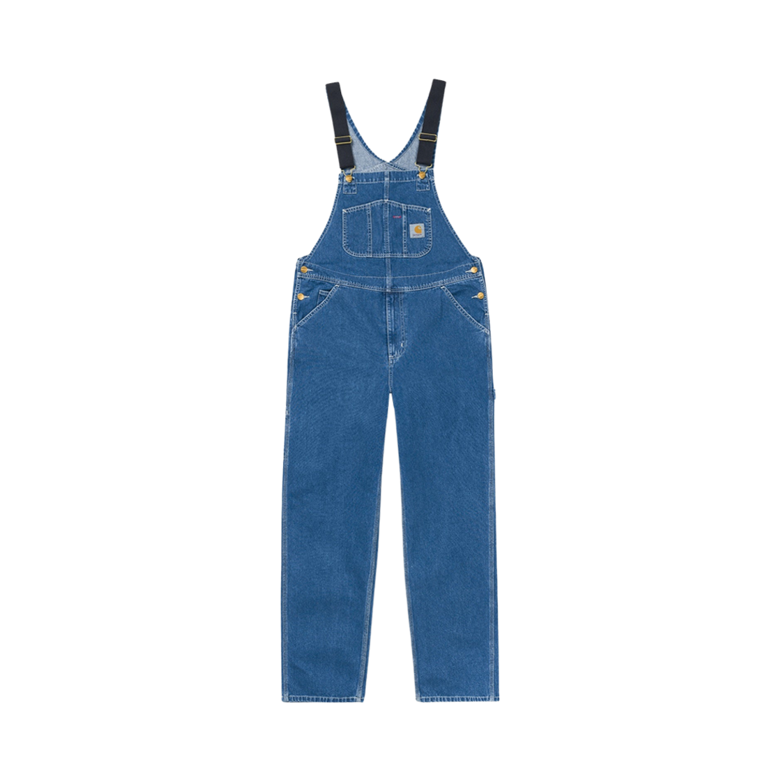 칼하트 WIP 노르코 블루 데님 빕 오버롤 블루 스톤 워시드(Carhartt WIP Norco Blue Denim Bib Overall Blue Stone Washed)