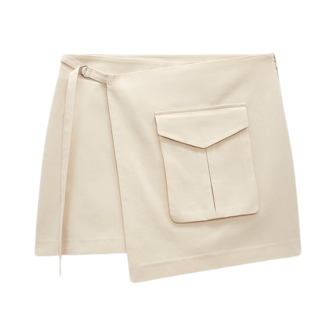 7563/081 (W) Zara Cargo Skirt Pants Beige