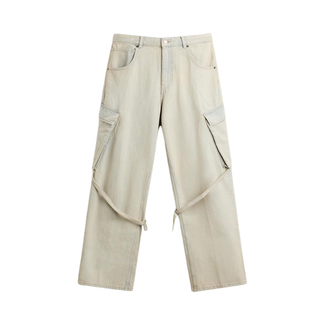 자라 카고 진 스카이 블루(Zara Cargo Jeans Sky Blue) - 1