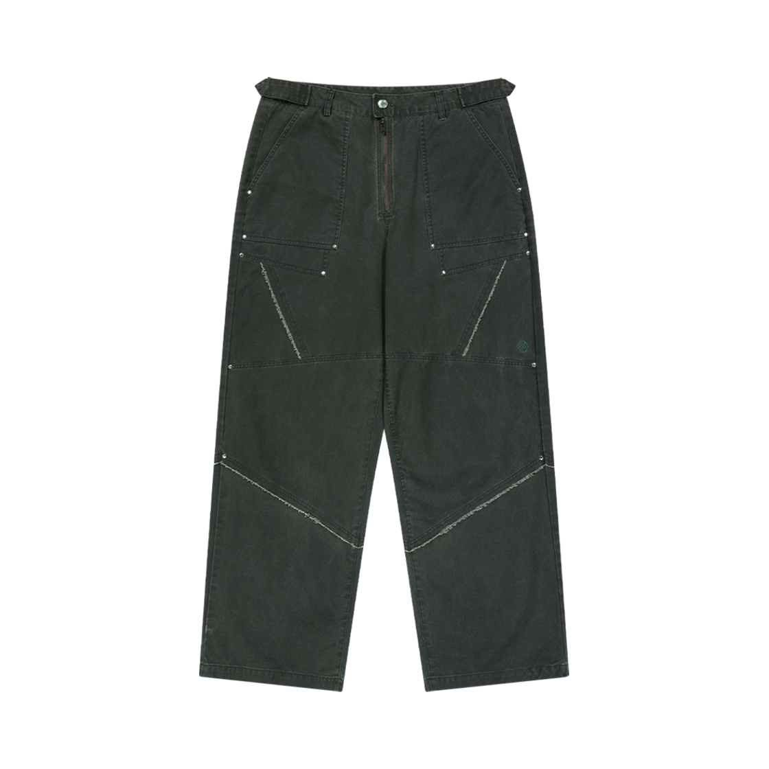 25Q1ODUPT07KH OFFGRID Structure Cotton Washing Pants Khaki