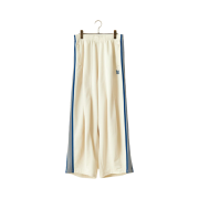 Needles x Jeans Factory H.D. Track Pants Poly Smooth Off White