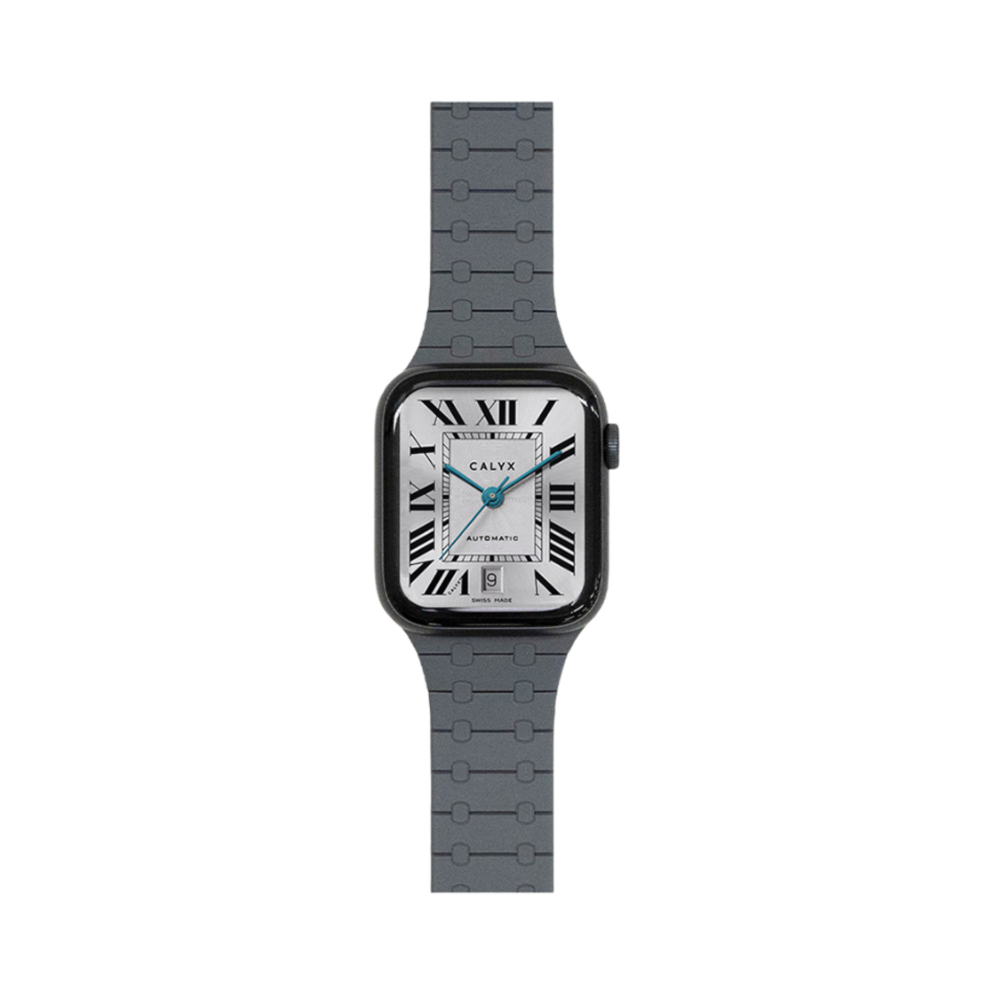 W-ASTP-SLMG-49SG CALYX Apple Watch 42(1~3th)/44/45/46/49mm Silicone Magnetic Strap Stone Gray