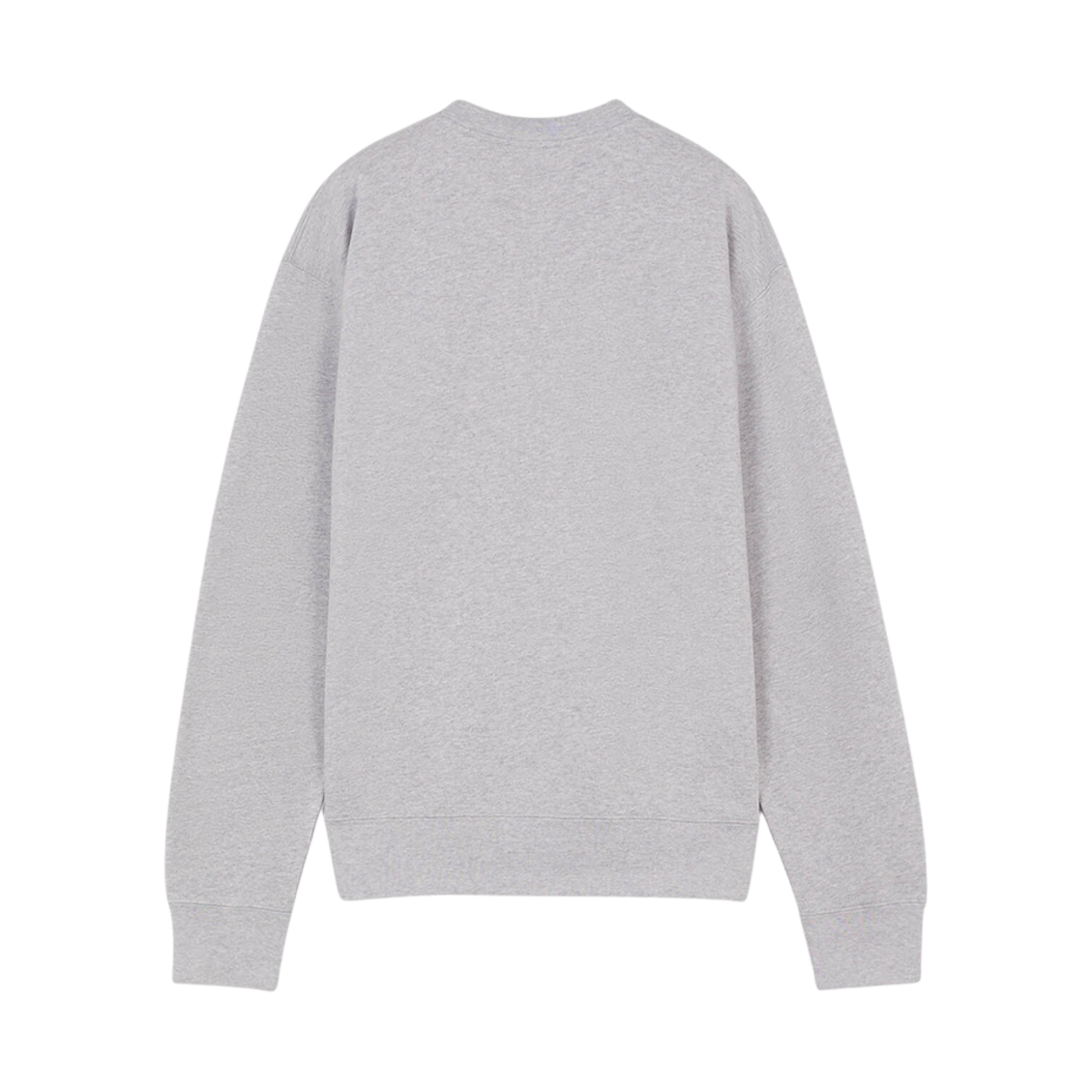 메종 키츠네 폭스 헤드 패치 릴렉스드 스웨트셔츠 라이트 그레이 멜란지(Maison Kitsune Fox Head Patch Relaxed Sweatshirt Light Grey Melange) - 2