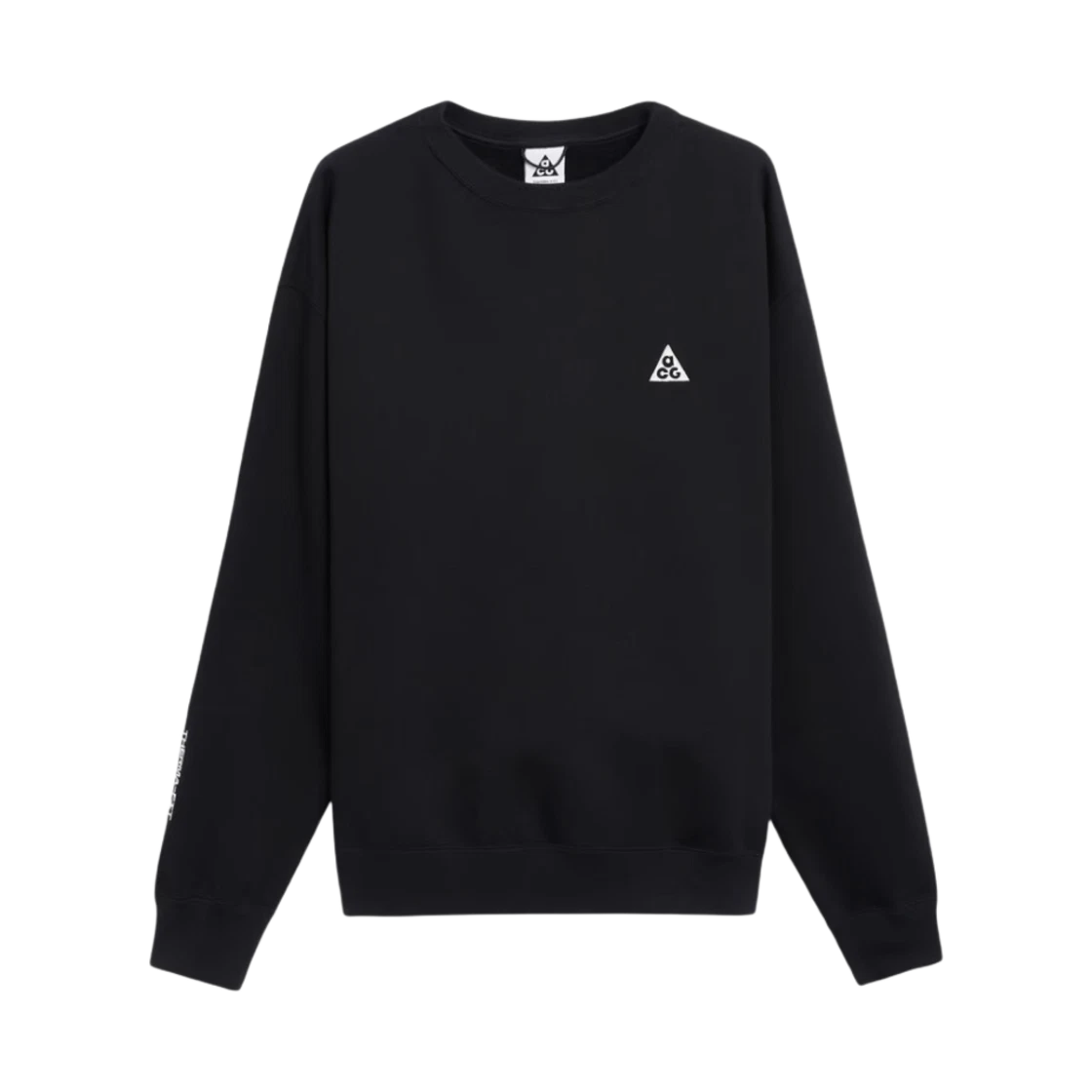Nike Nike ACG Therma-Fit Crew Fleece Sweatshirt Black - Asia · L