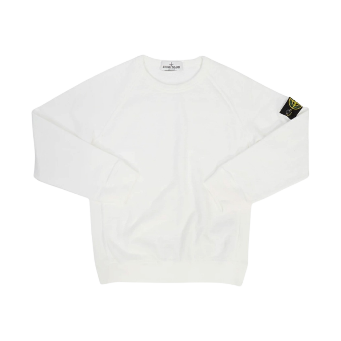 (키즈) 스톤 아일랜드 60641 올드이펙트 스웨트셔츠 화이트 - 22SS((Kids) Stone Island 60641 T.CO+OLD Sweatshirt White - 22SS) - 1