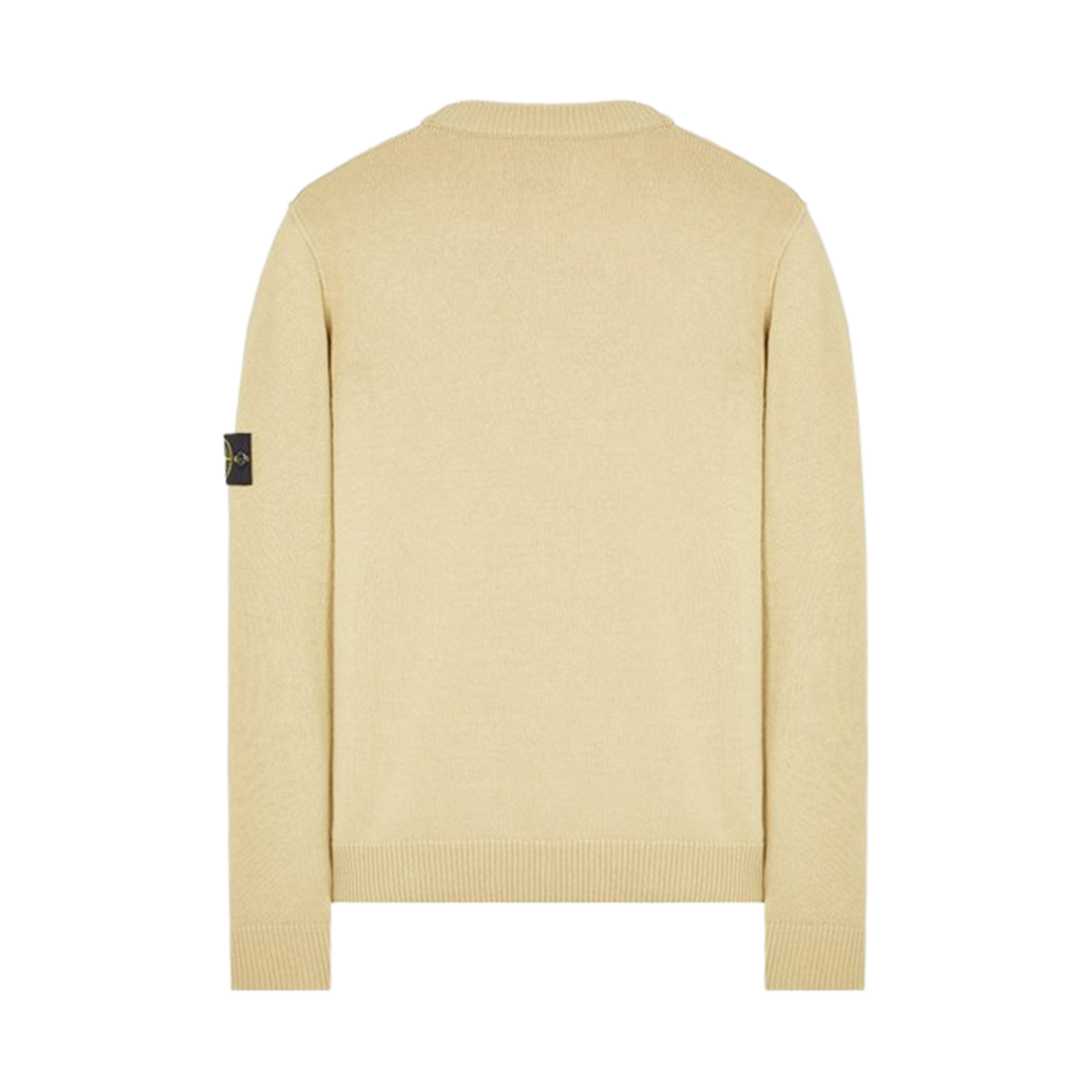 스톤 아일랜드 508A3 램스울 크루넥 니트 에크루 - 23FW(Stone Island 508A3 Lambswool Crewneck Knit Ecru - 23FW) - 2