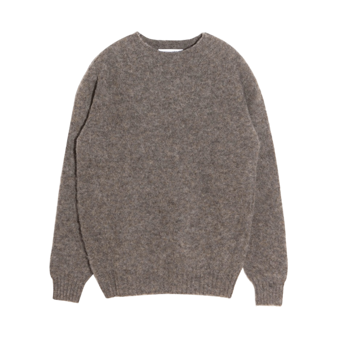 M3834/7 Harley of Scotland Shaggy Dog Crewneck Sweater Oyster