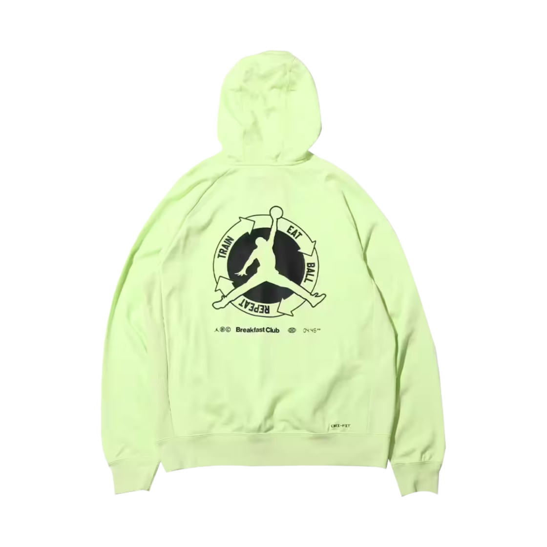 조던 드라이핏 스포츠 BC 플리스 후드 라이트 리퀴드 라임 - 아시아(Jordan Dri-FIT Sport BC Fleece Hoodie Light Liquid Lime - Asia) - 2