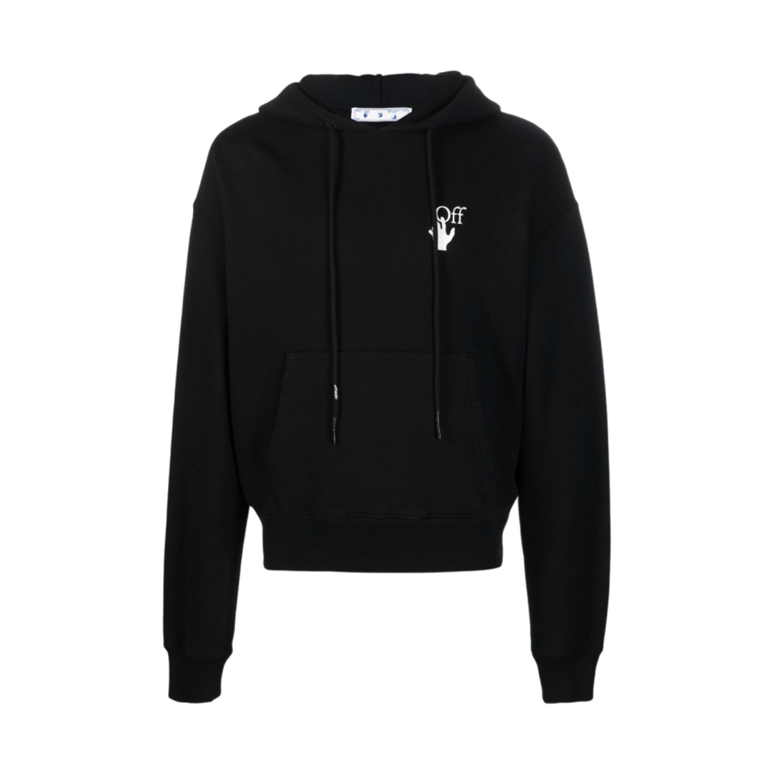 오프화이트 카라바지오 루트 오버 후드 블랙(Off-White Caravaggio Lute Over Hoodie Black) - 1
