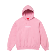 Supreme Box Logo Hooded Sweatshirt Dusty Pink - 24FW