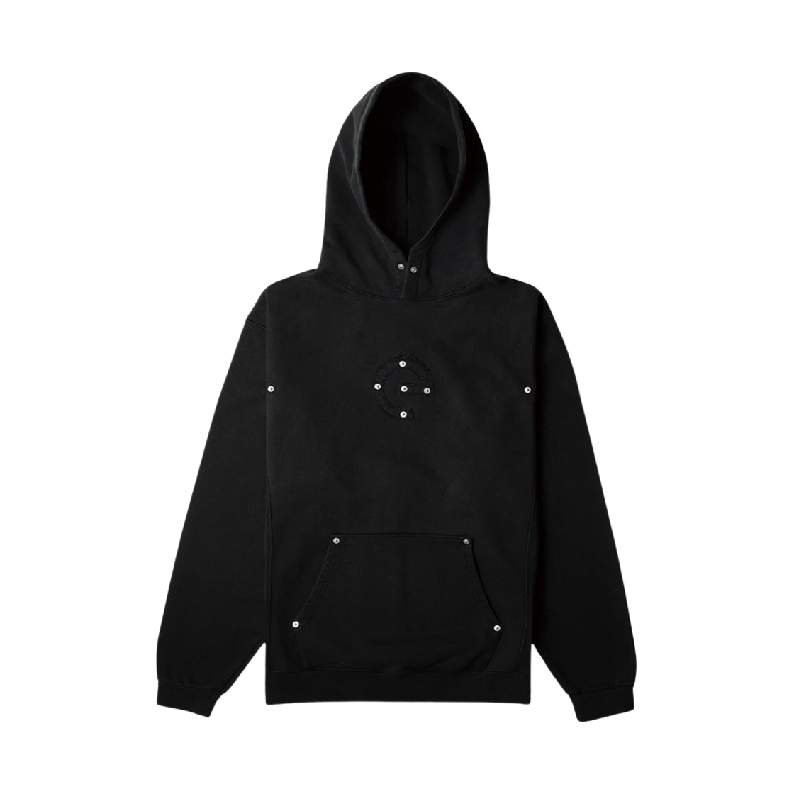 CFTP06 Computer Format Stud Hoodie Black