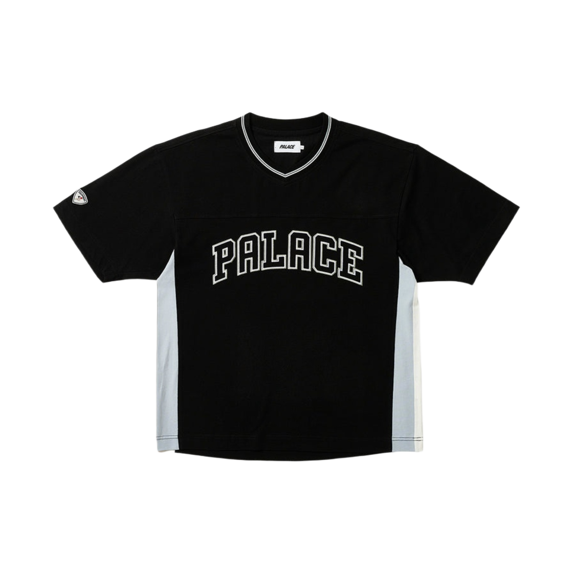 - Palace Panel V-Neck Jersey Black - 23FW