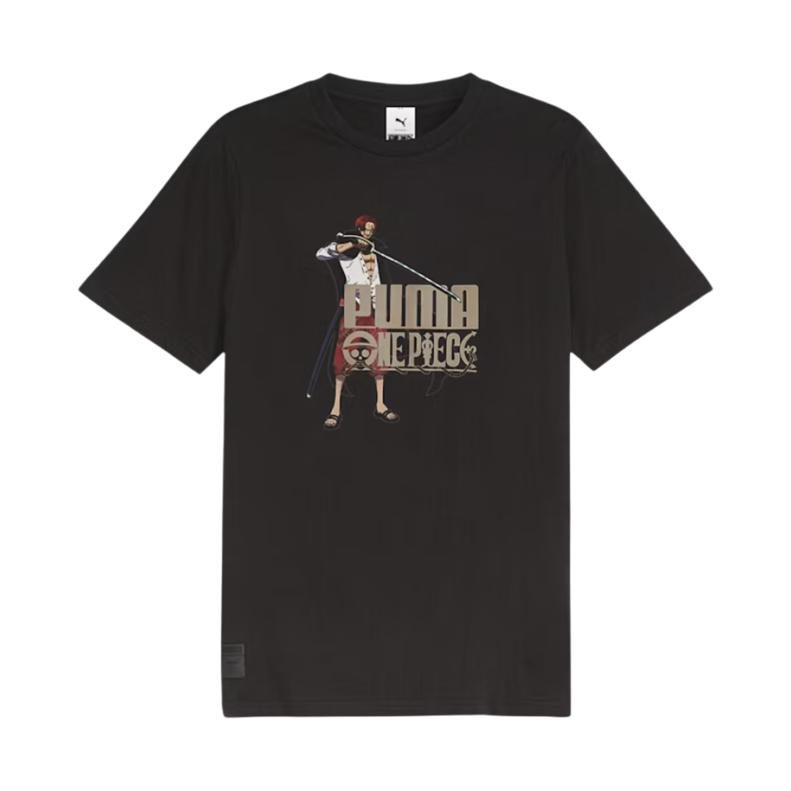 푸마 x 원피스 그래픽 티셔츠 푸마 블랙(Puma x One Piece Graphic T-Shirt Puma Black)
