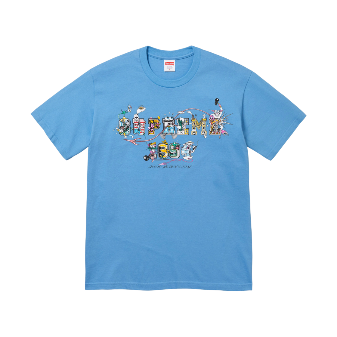 - Supreme Varsity T-Shirt Bright Blue - 24SS