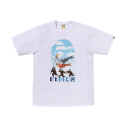 BAPE Carp Streamer By Bathing Ape T-Shirt White