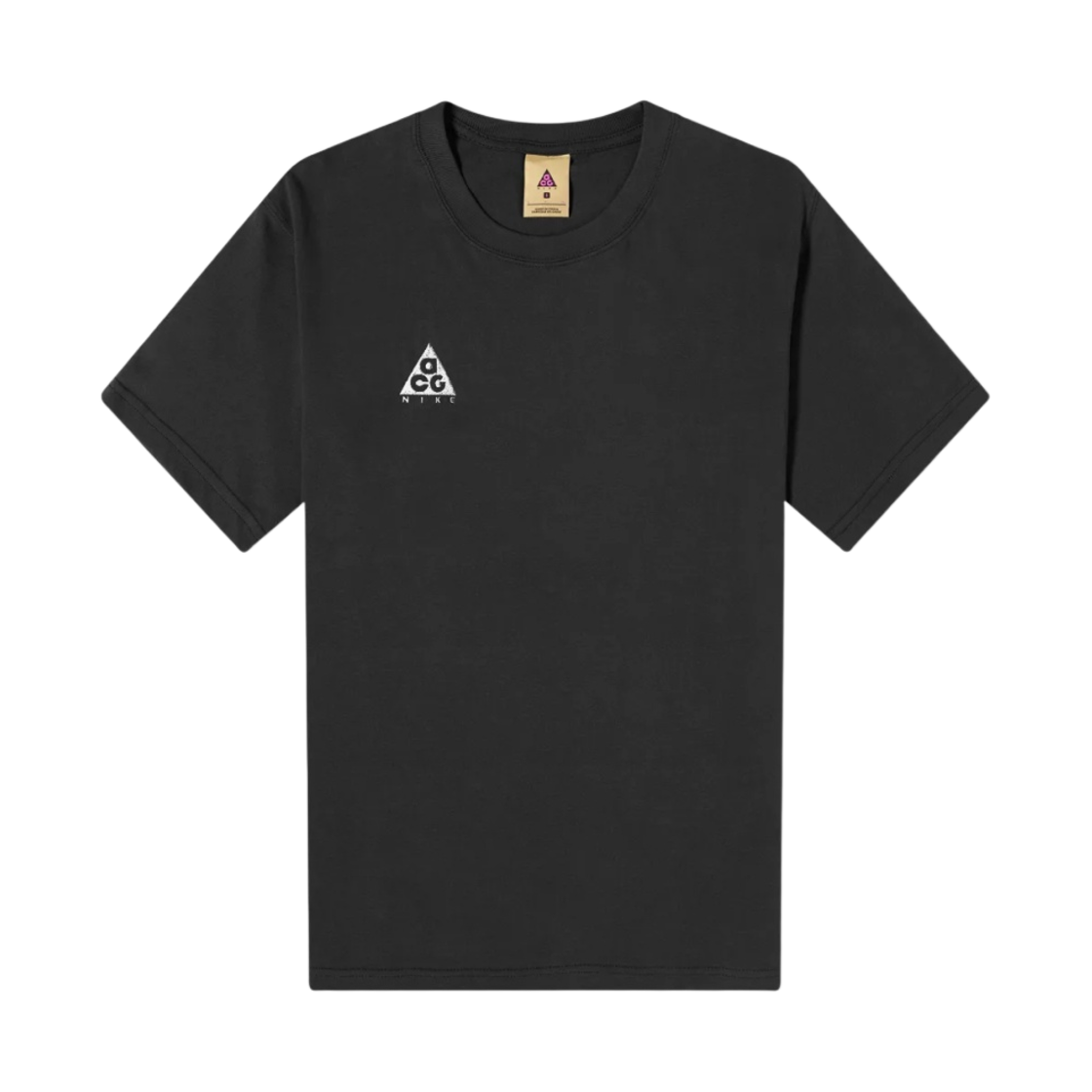 BQ7343-010 Nike ACG Logo T-Shirt Black Anthracite - Asia