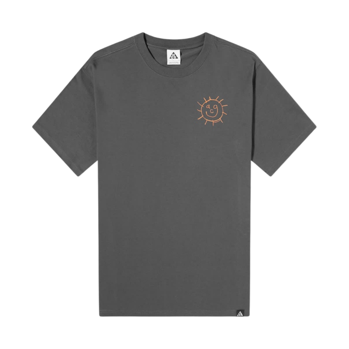 나이키 ACG 선샤인 티셔츠 다크 스모크 그레이 - 아시아