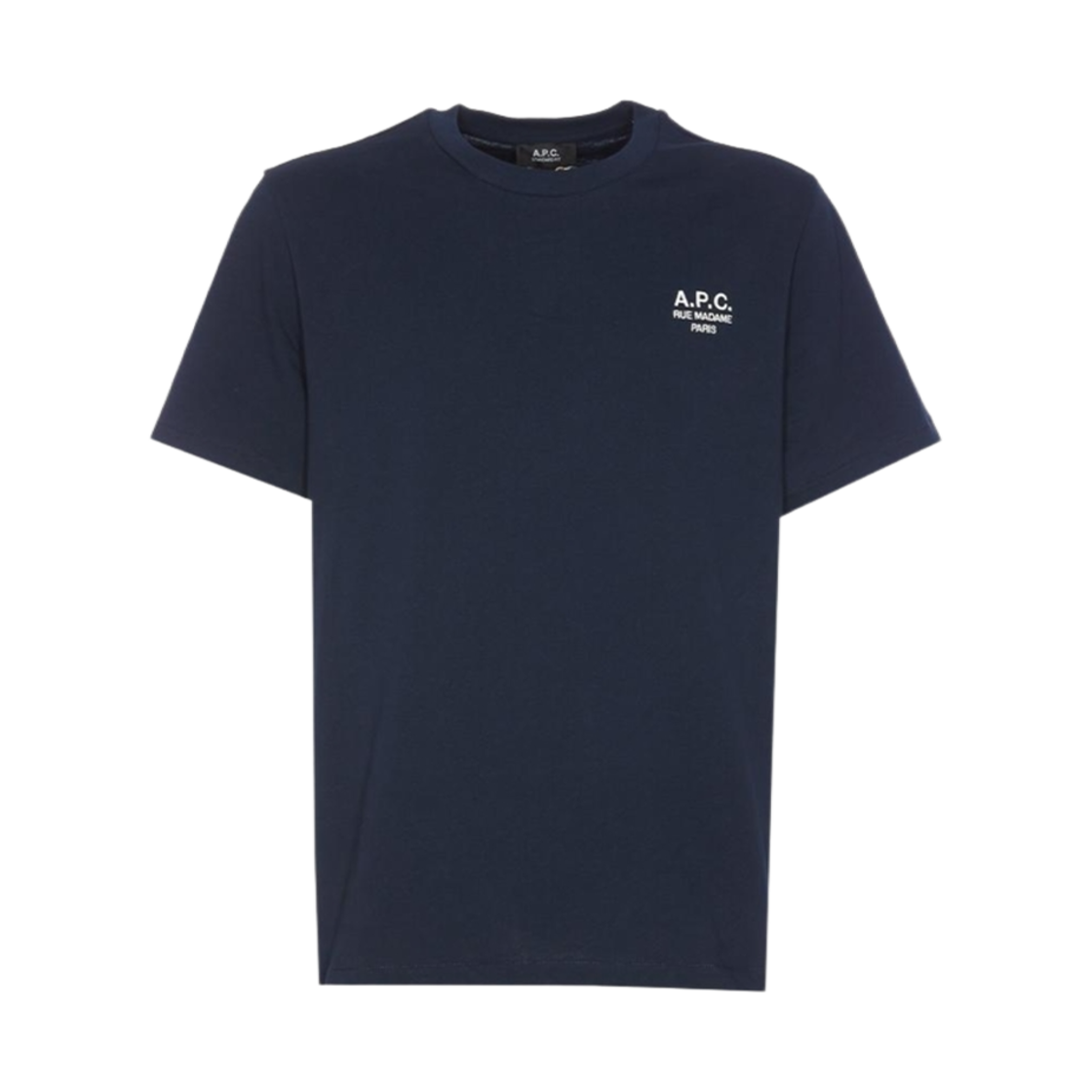COHBU-M26388-TIQ A.P.C. Standard Rue Madame T-Shirt Blue