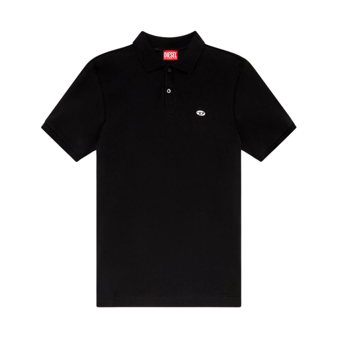 디젤 T-리저스트-도벌-PJ 폴로 셔츠 블랙(Diesel T-Rejust-Doval-PJ Polo Shirt Black)