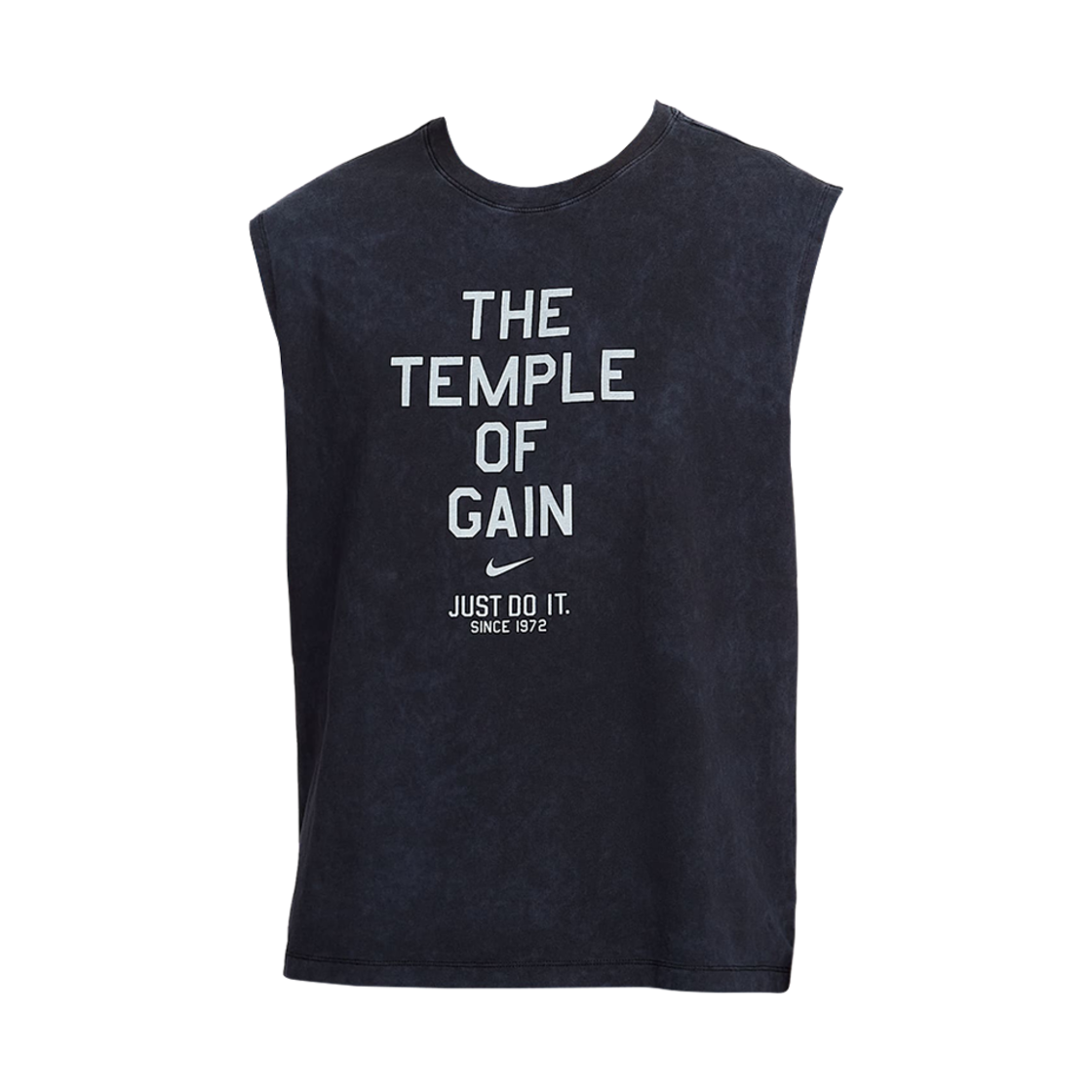 나이키 슬리브리스 티셔츠 블랙 - 아시아(Nike Sleeveless T-Shirt Black - Asia)