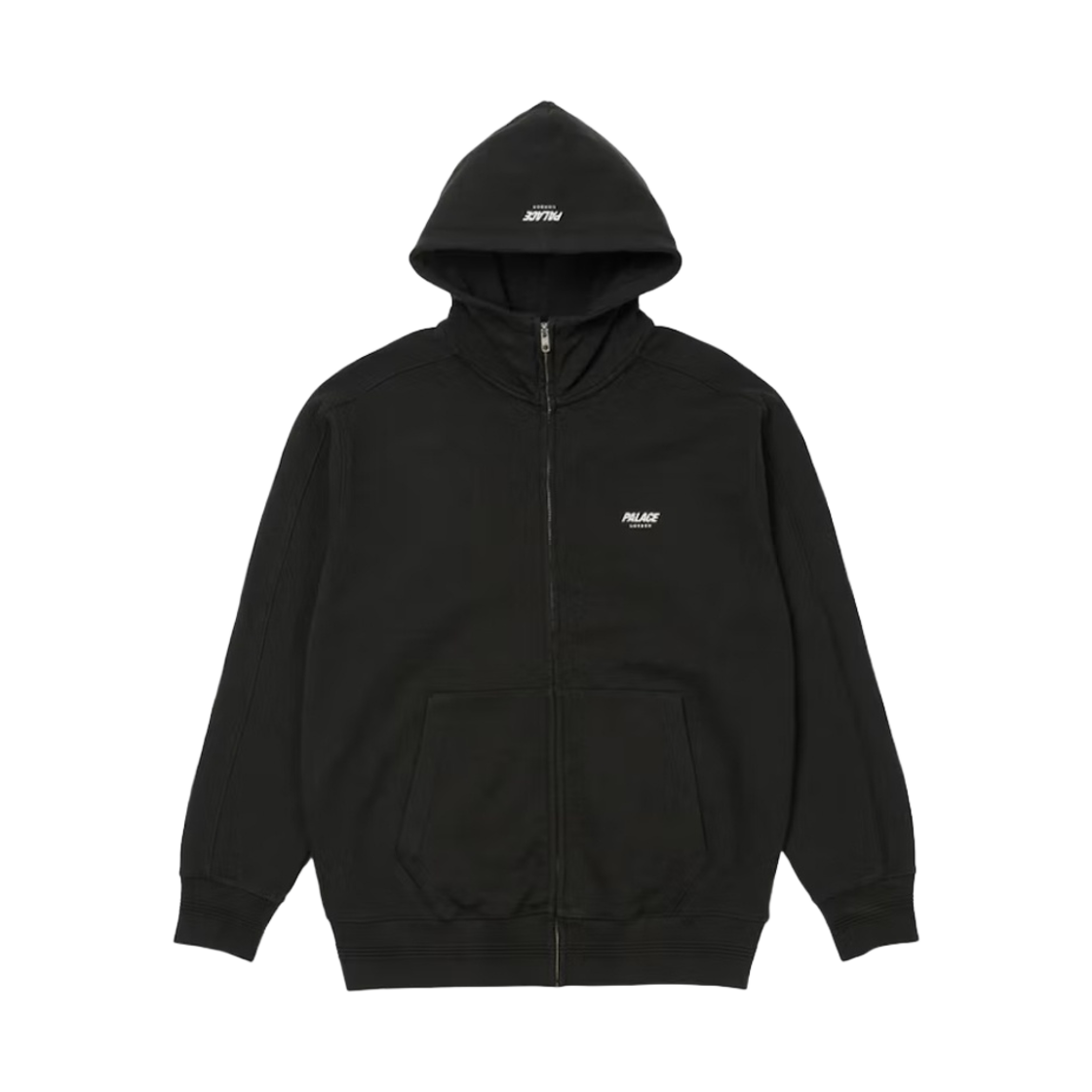 팔라스 슬럽 지그 재그 후드 블랙 - 22SS(Palace Slub Zig Zag Hood Black - 22SS) - 1