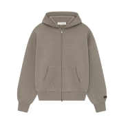 Essentials Classic Full Zip Up Hoodie Homestead Heather - 25SS
