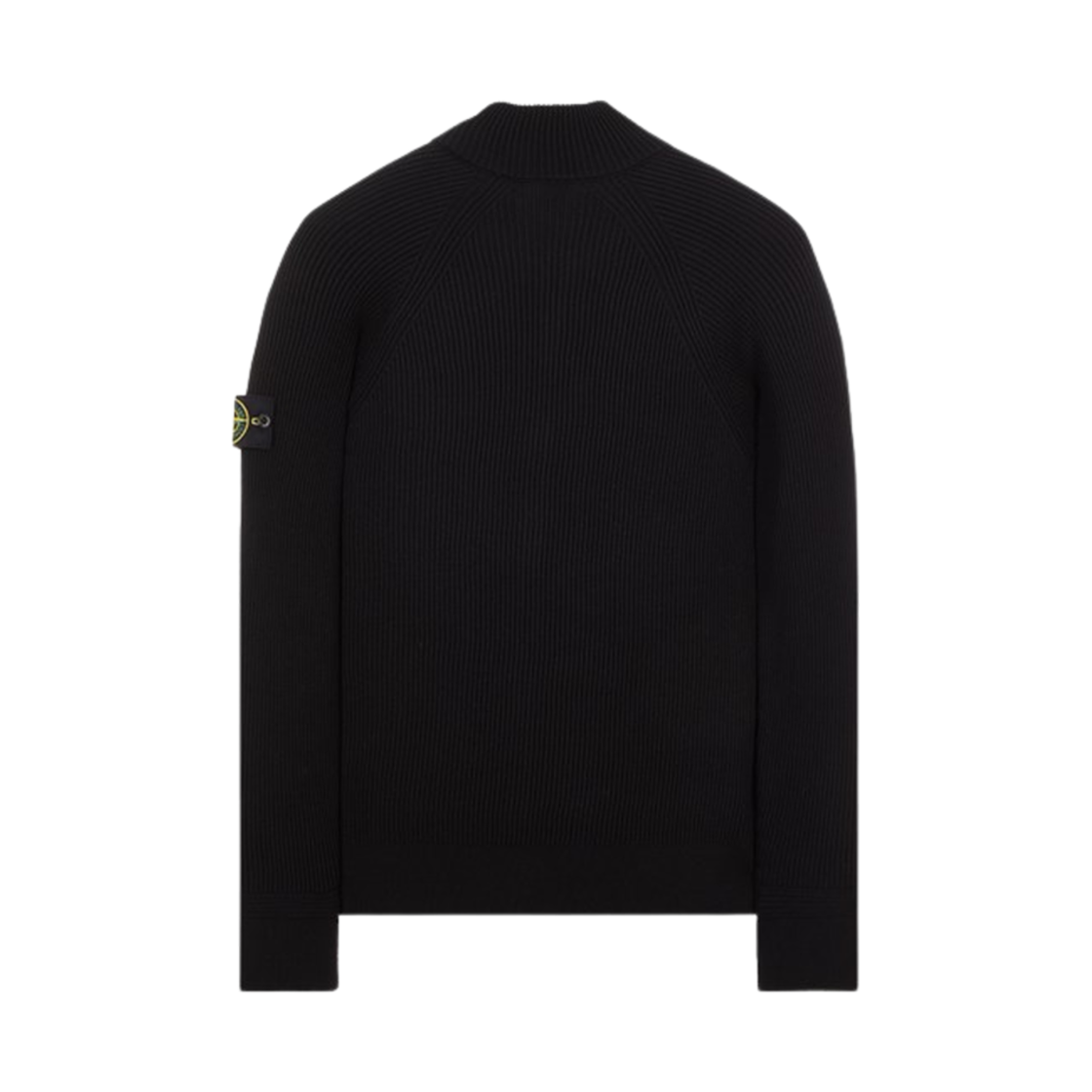 스톤 아일랜드 519C2 울 지퍼 가디건 블랙 - 23FW(Stone Island 519C2 Wool Zipped Cardigan Black - 23FW) - 2