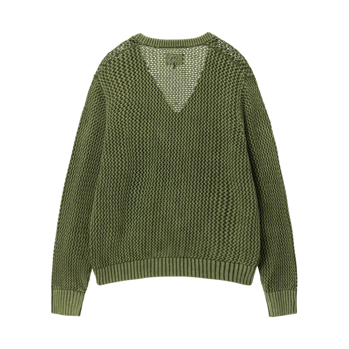 스투시 루즈 게이지 가디건 올리브(Stussy Loose Gauge Cardigan Olive) - 2