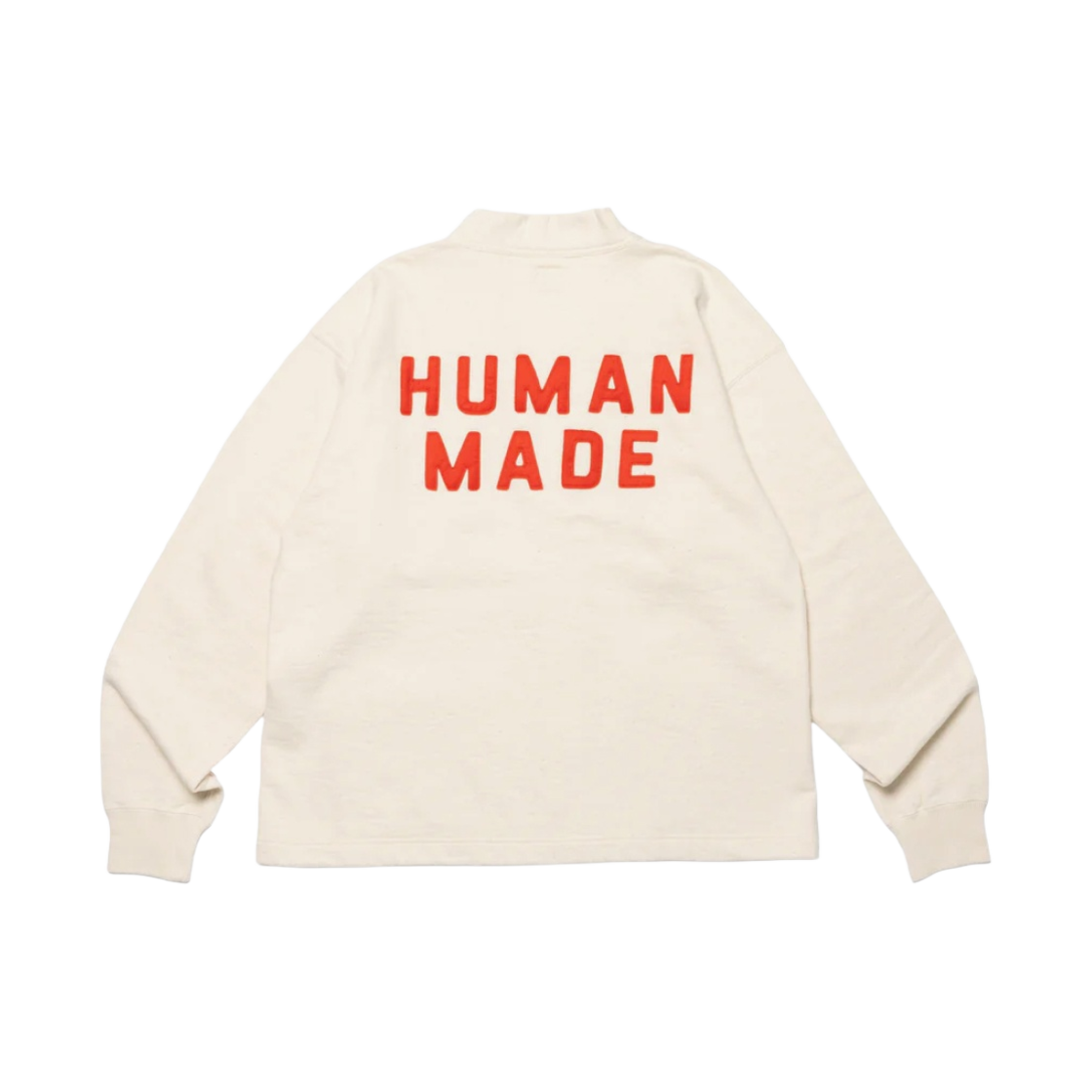 휴먼 메이드 스웨트셔츠 가디건 화이트(Human Made Sweatshirt Cardigan White) - 2