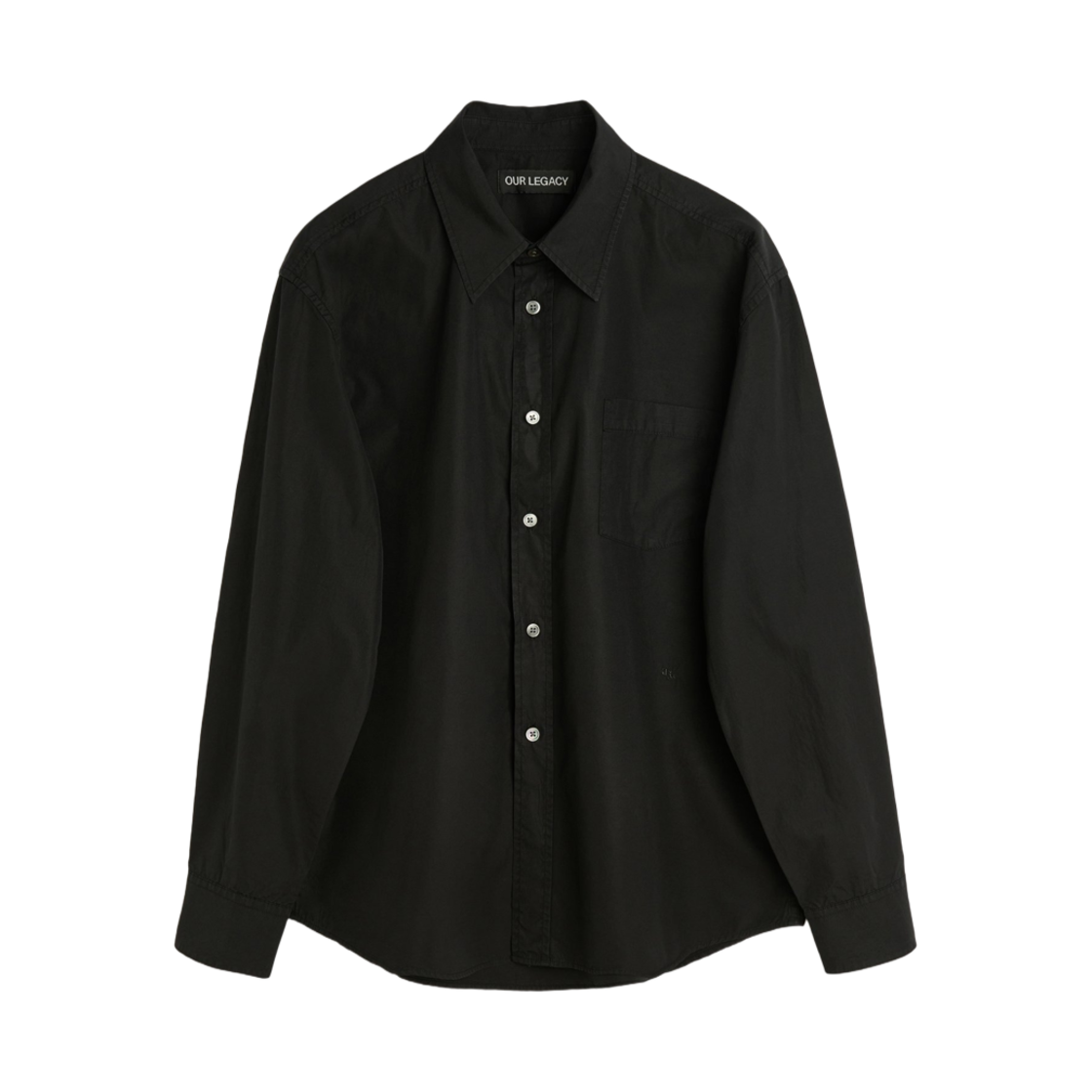 아워레가시 비욘드 BD 셔츠 블랙 올 데이 포플린(Our Legacy Beyond BD Shirt Black All Day Poplin) - 1