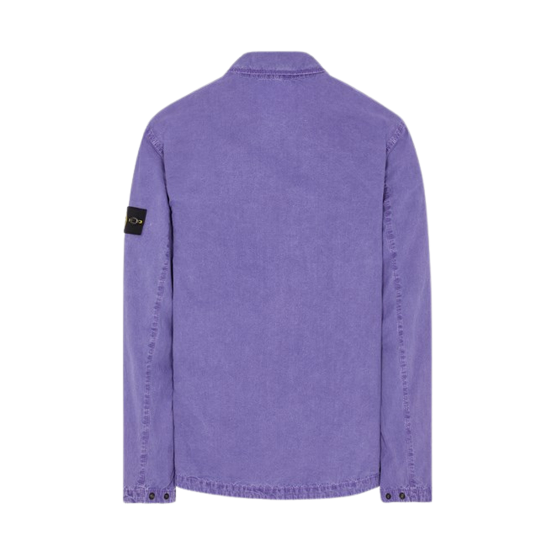 스톤 아일랜드 119WN 올드 트리트먼트 코튼 캔버스 오버셔츠 라벤더 - 24SS(Stone Island 119WN Old Treatment Cotton Canvas Overshirt Lavender - 24SS) - 2