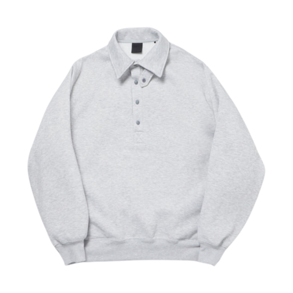 다이와 피어39 테크 스웨트 스냅 풀오버 탑 그레이(Daiwa Pier39 Tech Sweat Snap Pullover Top Gray)