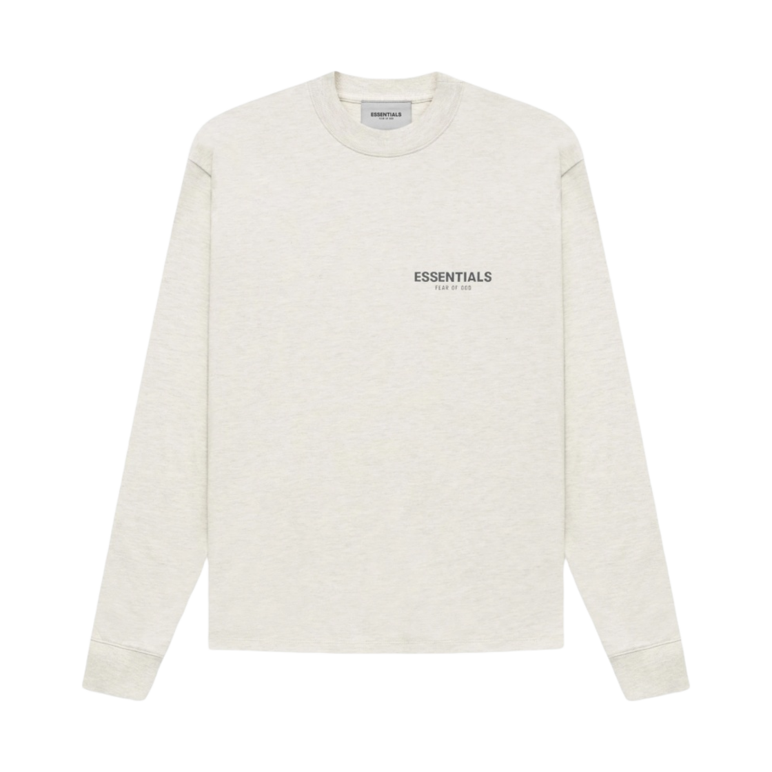 에센셜 코어 컬렉션 롱슬리브 티셔츠 오트밀