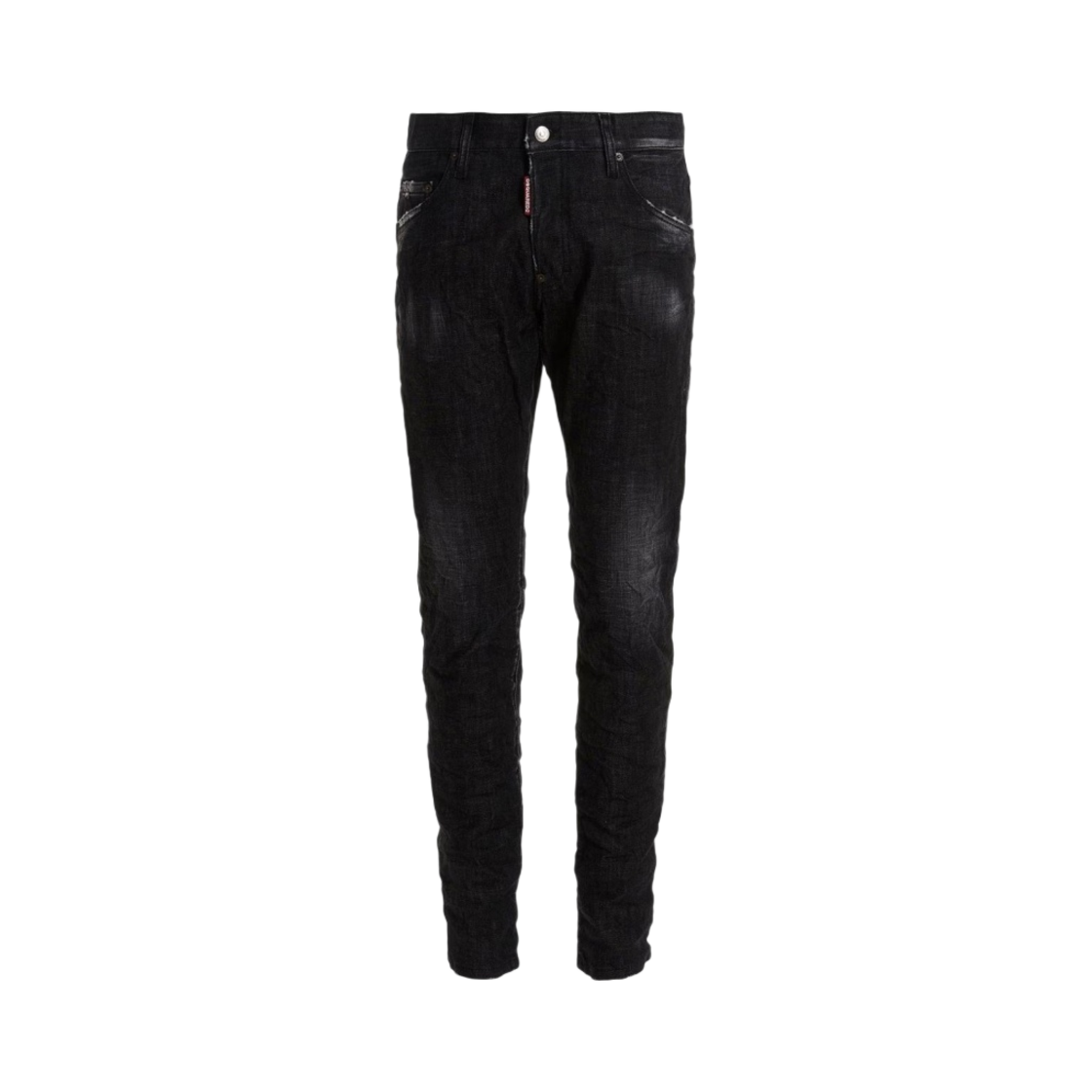 S74LB1228S30357900 Dsquared2 Clean Wash Skater Jeans Black