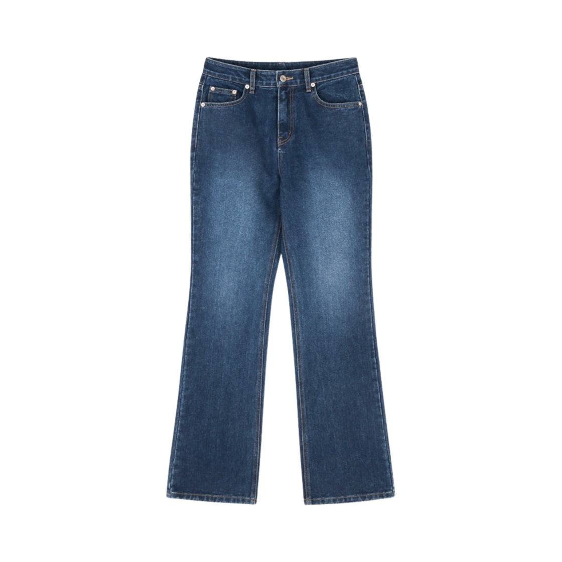 해브레스 우먼 젬마 부츠컷 진 블루(Haveless Women Gemma Boots Cut Jeans Blue)