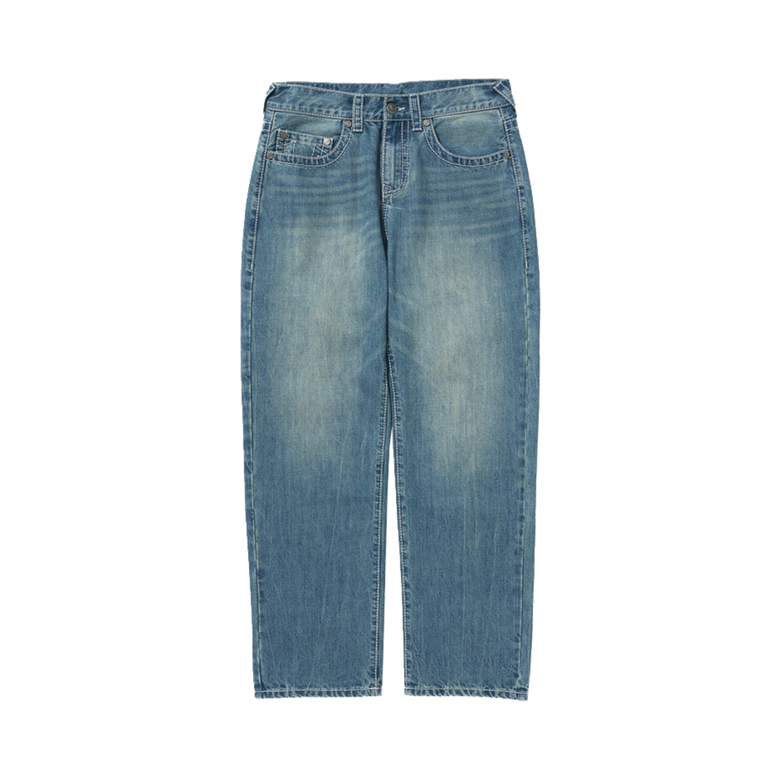 TRA2DPM003NWI True Religion Bobby Loose Pants Washed Indigo