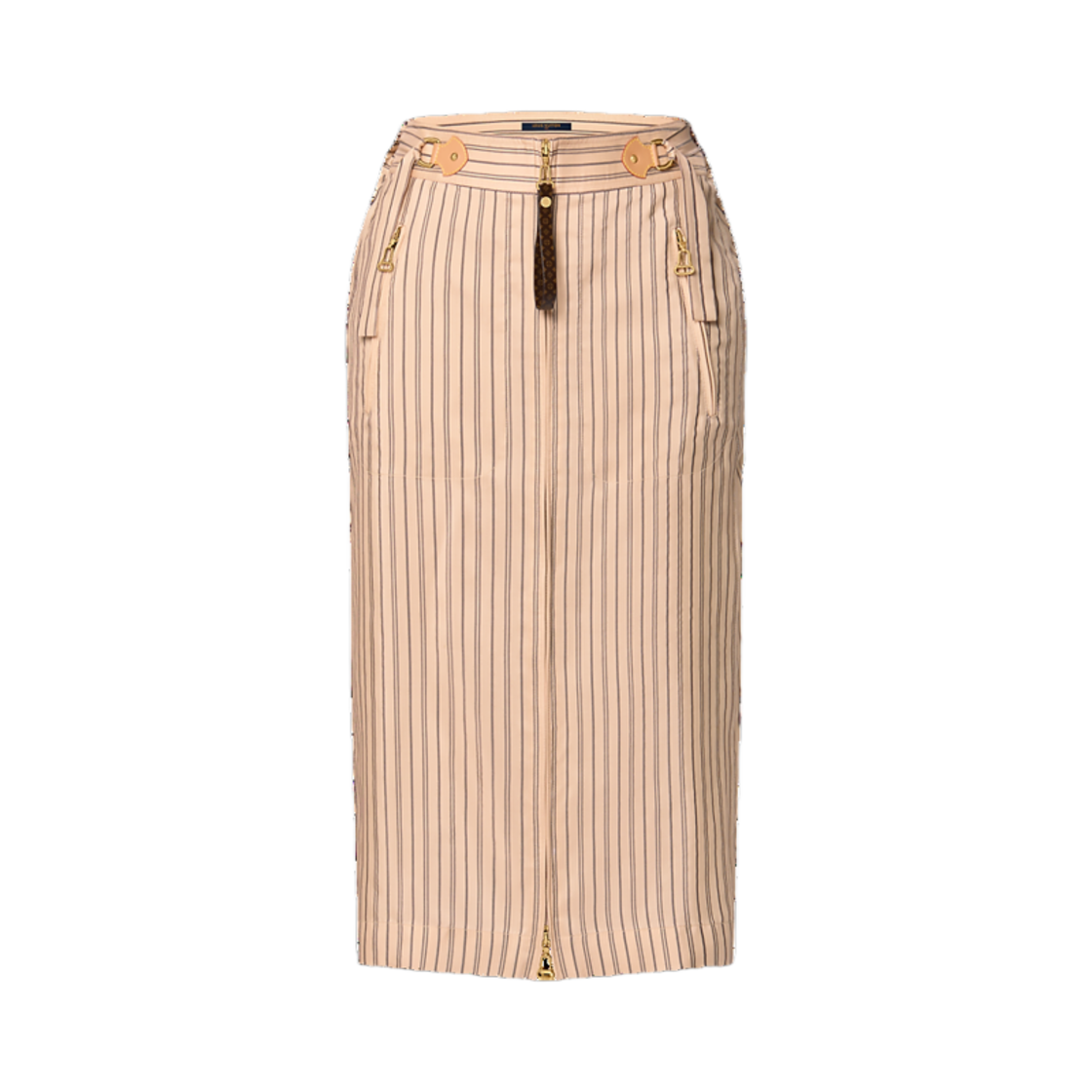 (W) 루이비통 네버풀 스트라이프 유틸리티 스커트 베이지((W) Louis Vuitton Neverfull Stripes Utility Skirt Beige)