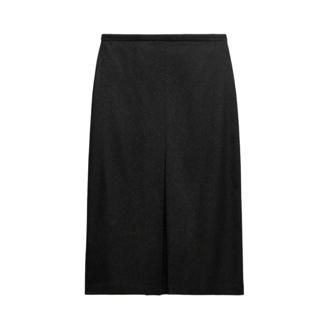 (W) 자라 ZW 울 블렌드 슬릿 스커트 다크 그레이((W) Zara ZW Wool Blend Skirt With Slit Dark Grey) - 1