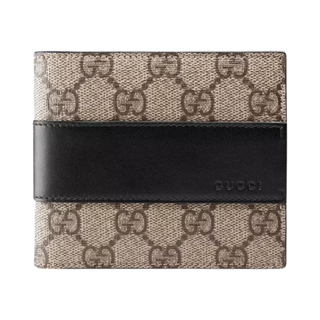 구찌 GG 슈프림 반지갑 베이지 에보니(Gucci GG Supreme Wallet Beige Ebony)
