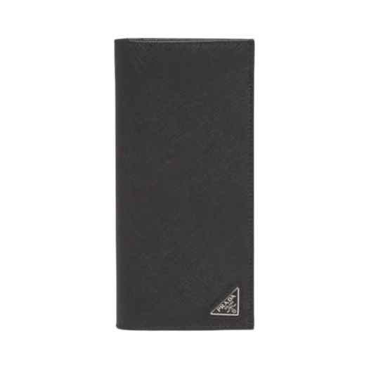 2MV836-QHH-F0002 Prada Saffiano Leather Wallet Black