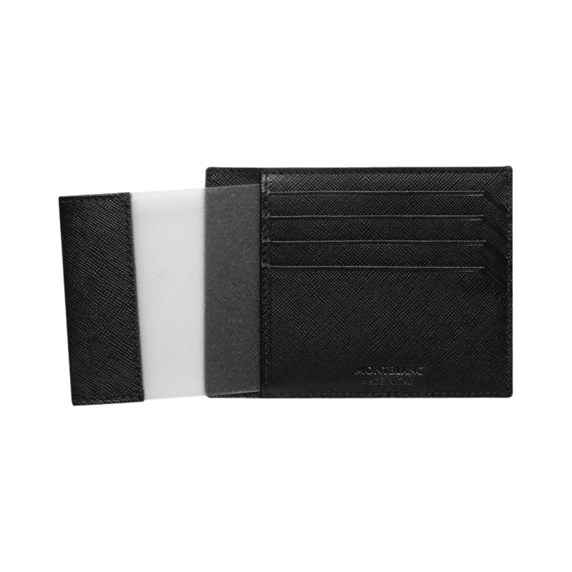 몽블랑 사토리얼 ID 카드 홀더 포켓 4cc 블랙(Montblanc Sartorial Pocket 4cc with ID Card Holder Black) - 2