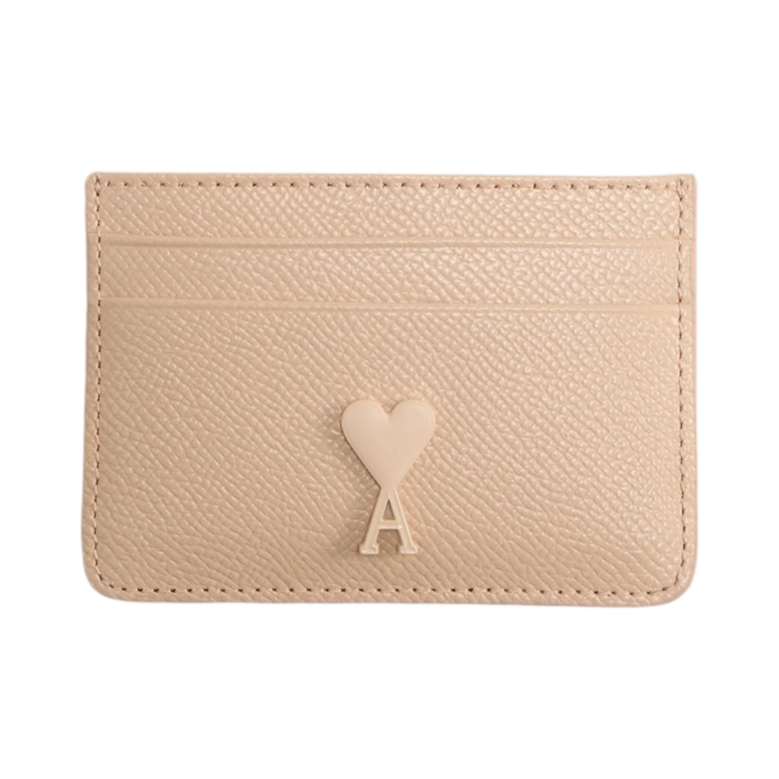 USL013-AL0036-679 AMI de Coeur Card Holder Nude Pink