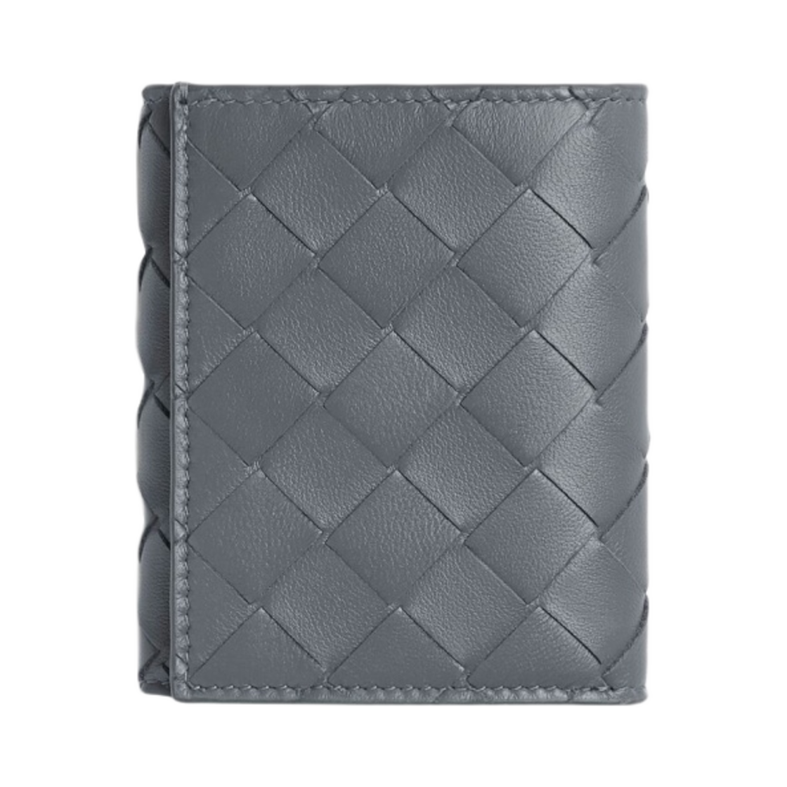 보테가 베네타 디테처블 카드 케이스 트라이폴드 지퍼 지갑 썬더(Bottega Veneta Tri-Fold Zip Wallet with Detachable Card Case Thunder) - 1