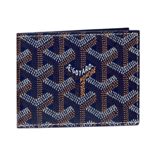 APMINSERT-12 Goyard Insert Victoire Card Holder Navy Blue