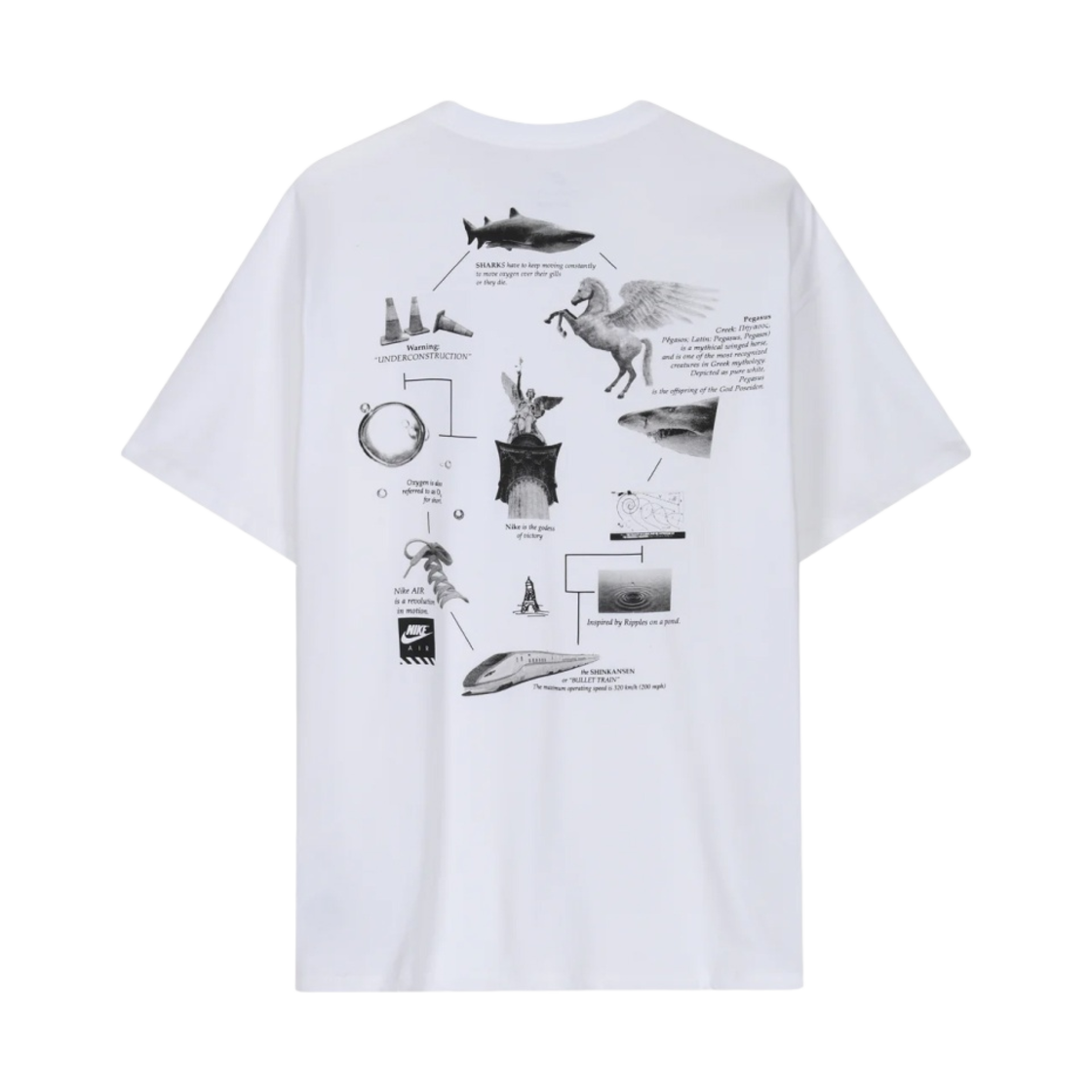 나이키 NRG 페가수스 티셔츠 화이트 - US/EU(Nike NRG Pegasus T-Shirt White - US/EU) - 1